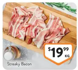 Foodworks Streaky Bacon offer