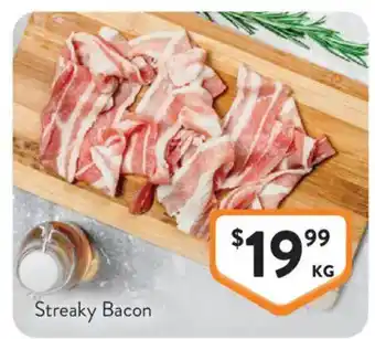 Foodworks Streaky Bacon offer