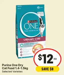 IGA Purina One Dry Cat Food offer