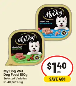 IGA MyDog Wet Dog Food offer