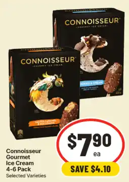 IGA Connoisseur Gourmet Ice Cream offer