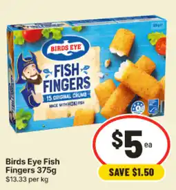 IGA Birds Eye Fish Fingers offer