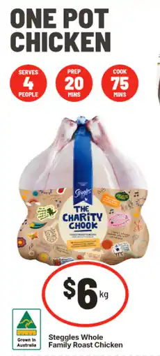 IGA Steggles Whole Family Roast Chicken offer