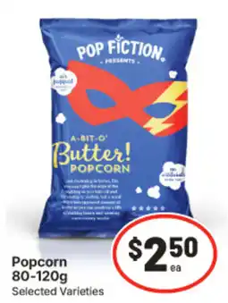 IGA Pop Fiction A-Bit-O' Butter! Popcorn offer