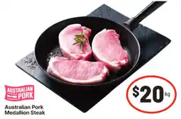 IGA Australian Pork Medallion Steak offer