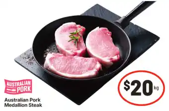 IGA Australian Pork Medallion Steak offer