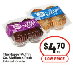 IGA The Happy Muffin Co. Muffins offer
