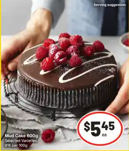 IGA Mud Cake Selected Varieties offer
