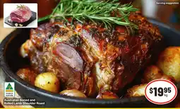 IGA Australian Boned and Rolled Lamb Shoulder Roast offer
