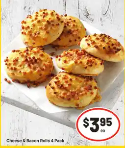 IGA Cheese & Bacon Rolls offer
