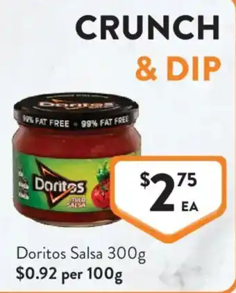 Foodworks Doritos Salsa offer