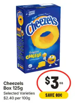 IGA Cheezels Box Selected Varieties offer