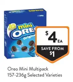 Foodworks Oreo Mini Multipack offer