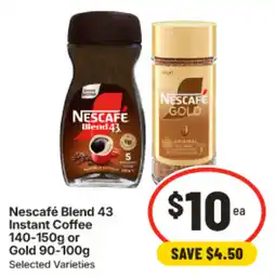 IGA Nescafe Blend 43 Instant Coffee offer