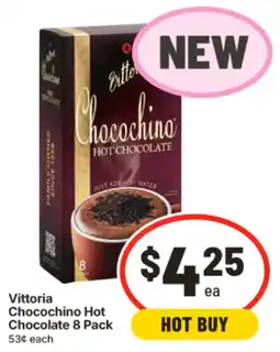 IGA Vittoria Chocochino Hot Chocolate offer