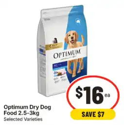 IGA Optimum Dry Dog Food offer