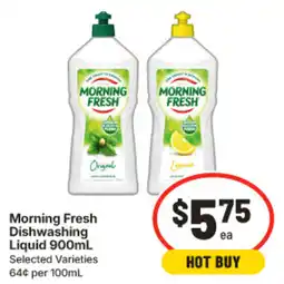 IGA Morning Fresh Dishwashing Liquid offer