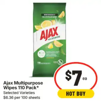 IGA Ajax Multipurpose Wipes offer