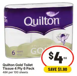 IGA Quilton Gold Toilet Tissue offer