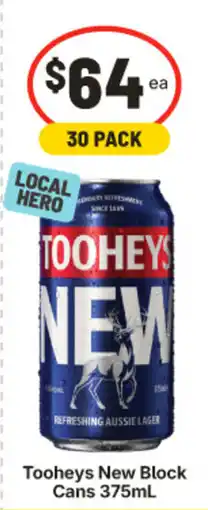 IGA Tooheys New Block offer