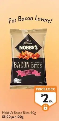 Foodworks Nobby's Bacon Bites offer