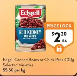 Foodworks Edgell Red Kidney Beans offer