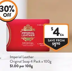 Foodworks Imperial Leather Original Soap offer
