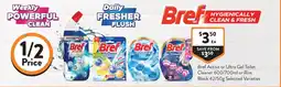Foodworks Bref Active or Ultra Gel Toilet Cleaner or Rim Block offer
