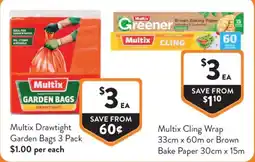 Foodworks Multix Garden Bags offer
