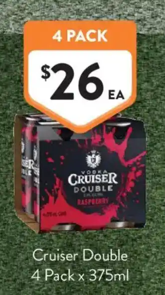 Foodworks Cruiser Double offer