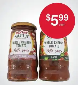 Australian Butchers Saccla Whole Cherry Tomato Pasta sauce offer
