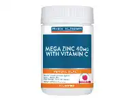 Ethical Nutrients Mega Zinc 40mg with Vitamin C 190g Powder