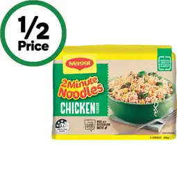 Woolworths Maggi 2 Min Noodles offer