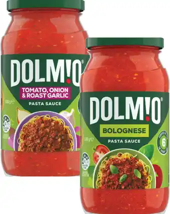 Coles Dolmio Extra Pasta Sauce-500g offer