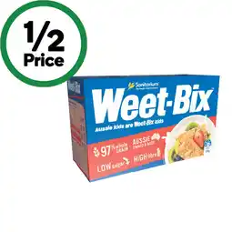 Woolworths Sanitarium Weet-Bix offer