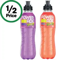 Woolworths Powerade Drink Flo Cap or Active Water 600ml offer