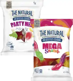 Coles The Natural Confectionery Co. or Sour Patch Kids Lollies 130g-230g offer