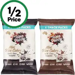 Woolworths Table of Plenty Rice Cakes – From the Health Food Aisle offer
