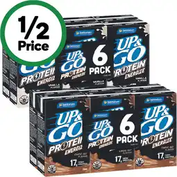 Woolworths Sanitarium UP&GO Protein Energize Liquid Breakfast offer