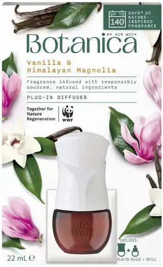 Coles Botanica by Air Wick Plug-In Diffuser & Refill offer