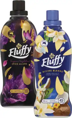 Coles Fluffy Concentrated Fabric Conditioner-1 Litre offer