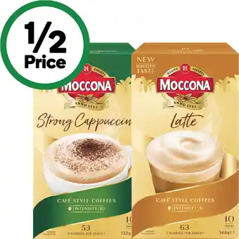 Woolworths Moccona Coffee Sachets-10 offer