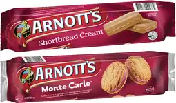 Coles Arnott's Creams Biscuits-250g offer