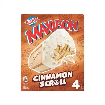 Woolworths Peters Maxibon offer