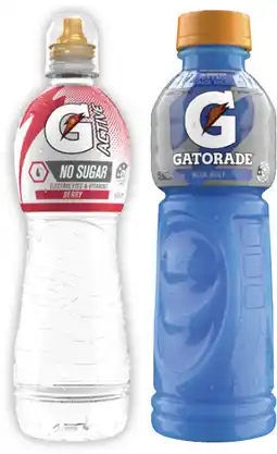 Coles Gatorade Sports Drink or G Active Water 600mL offer