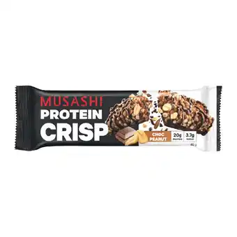 Woolworths Musashi Protein Crisp Bar offer