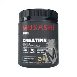 Woolworths Musashi Creatine Unflavoured offer