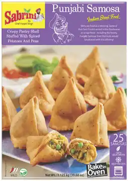 Coles Sabrini Punjabi Samosas 25 Pieces offer
