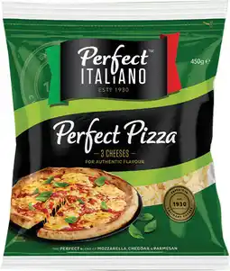 Coles Perfect Italiano Grated Cheese offer