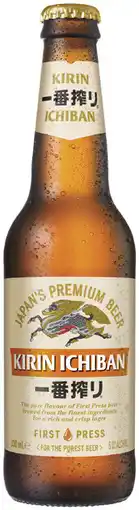 Coles Kirin Ichiban Bottles offer